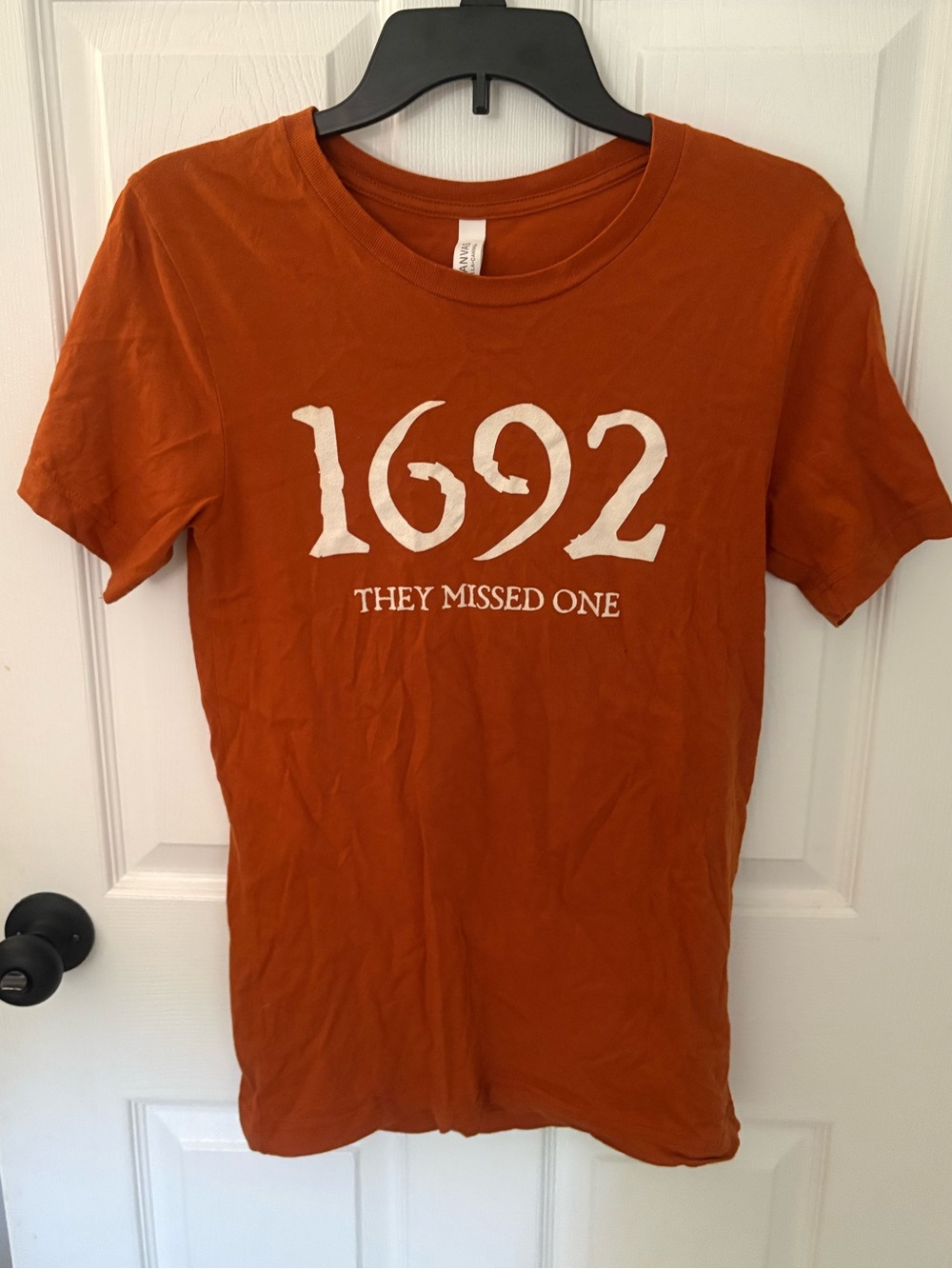 Bella Canvas Rust Orange Crew Neck Tee